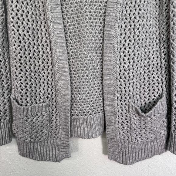 Michael Kors Cardigan Womens Large Cashmere Blend Knit Open Front Sweater - Picture 7 of 12